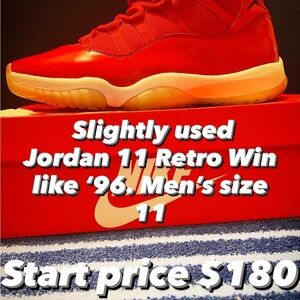 Jordan 11 Retro Win like ‘96
